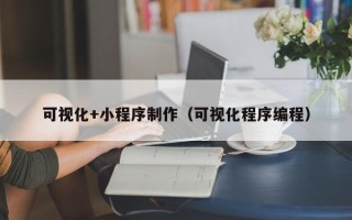 陇南可视化+小程序制作（可视化程序编程）